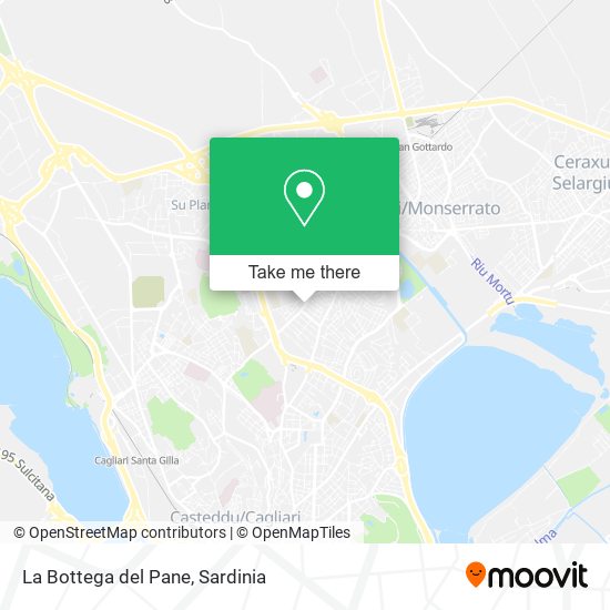 La Bottega del Pane map
