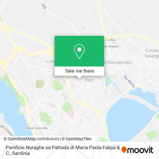 Panificio Nuraghe sa Pattada di Maria Paola Falqui & C. map