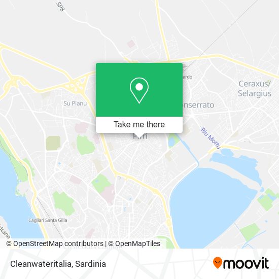 Cleanwateritalia map