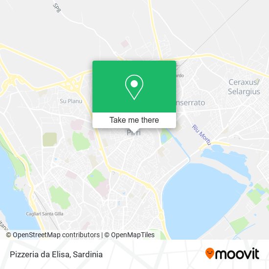Pizzeria da Elisa map