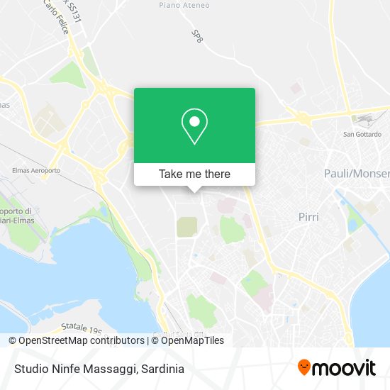 Studio Ninfe Massaggi map