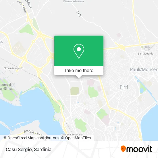 Casu Sergio map