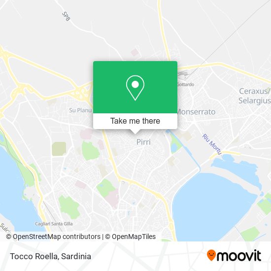 Tocco Roella map