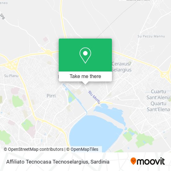 Affiliato Tecnocasa Tecnoselargius map