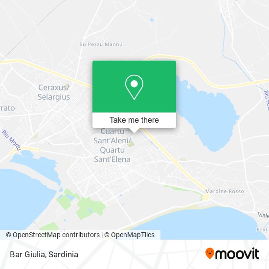 Bar Giulia map