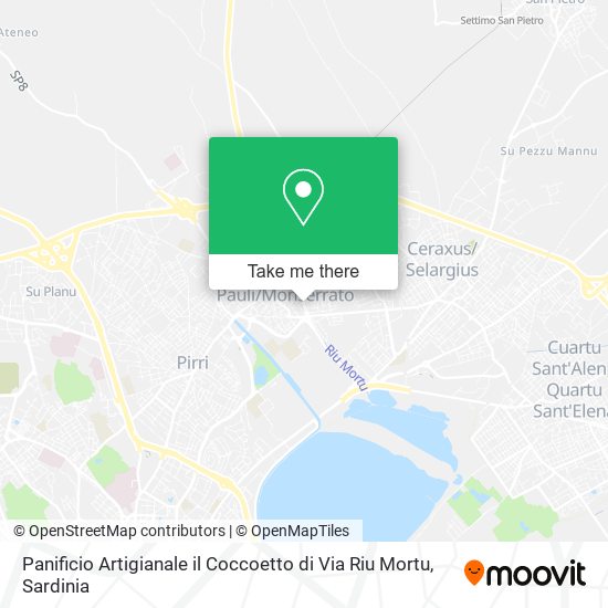 Panificio Artigianale il Coccoetto di Via Riu Mortu map