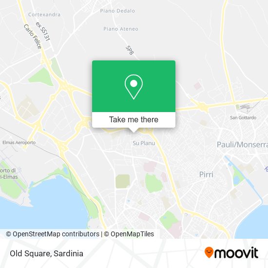 Old Square map