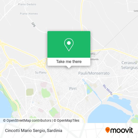 Cincotti Mario Sergio map