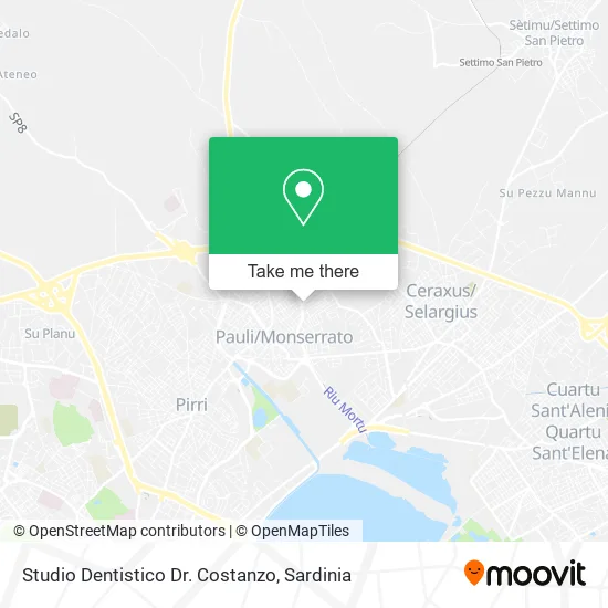 Studio Dentistico Dr. Costanzo map