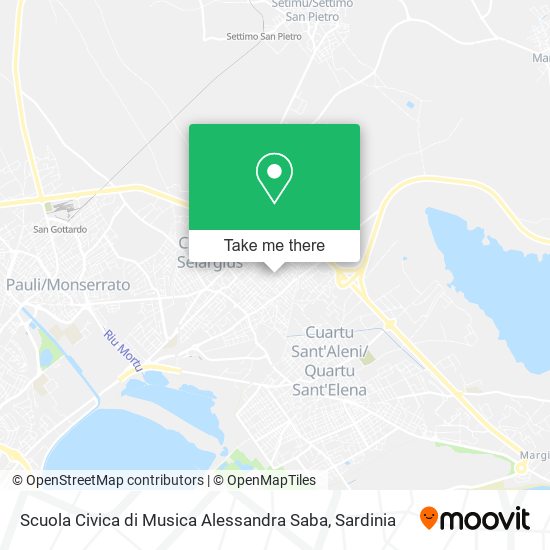 Scuola Civica di Musica Alessandra Saba map