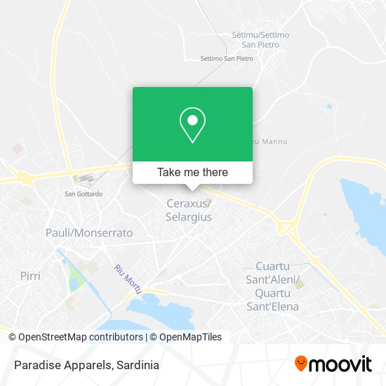 Paradise Apparels map