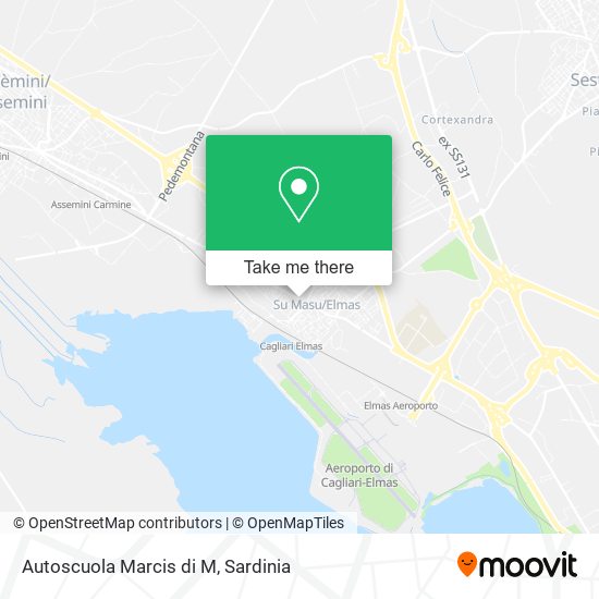 Autoscuola Marcis di M map