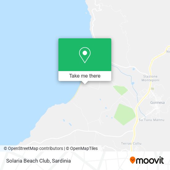 Solaria Beach Club map