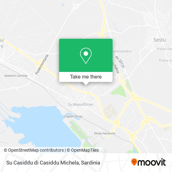 Su Casiddu di Casiddu Michela map