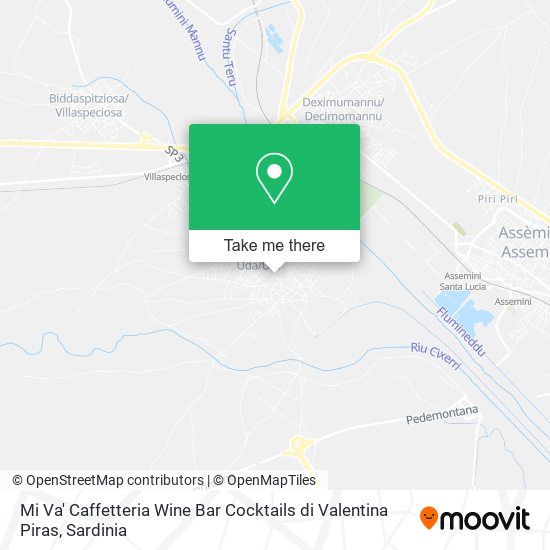 Mi Va' Caffetteria Wine Bar Cocktails di Valentina Piras map