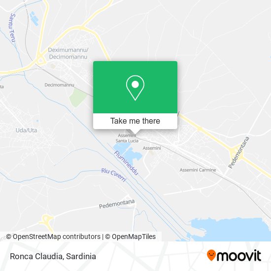 Ronca Claudia map