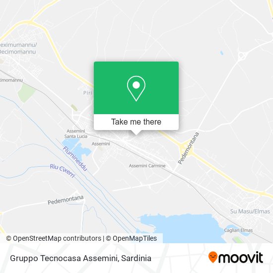 Gruppo Tecnocasa Assemini map