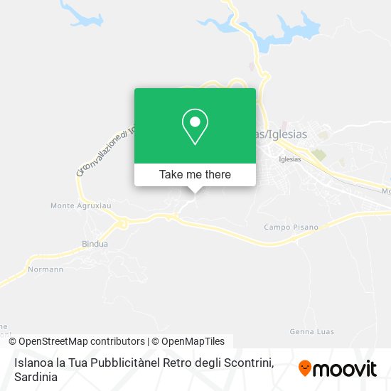 Islanoa la Tua Pubblicitànel Retro degli Scontrini map