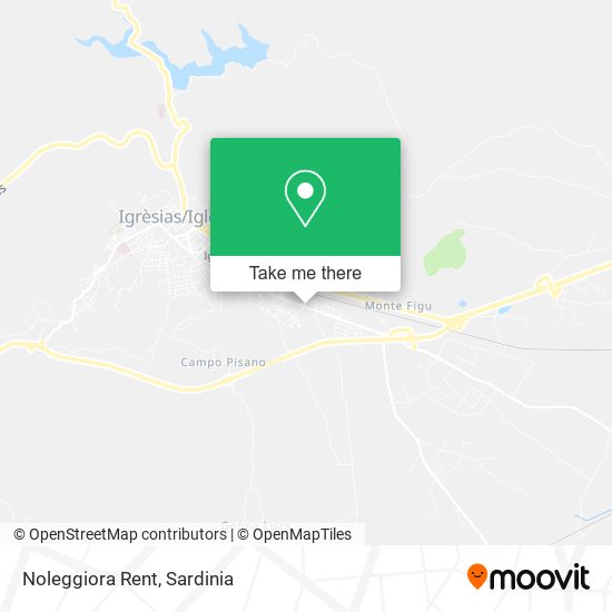 Noleggiora Rent map