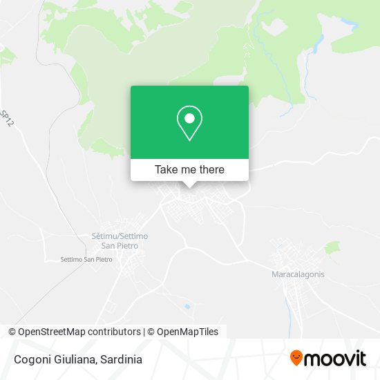 Cogoni Giuliana map
