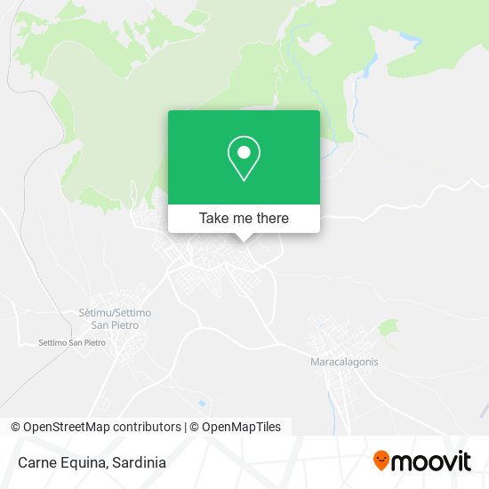 Carne Equina map