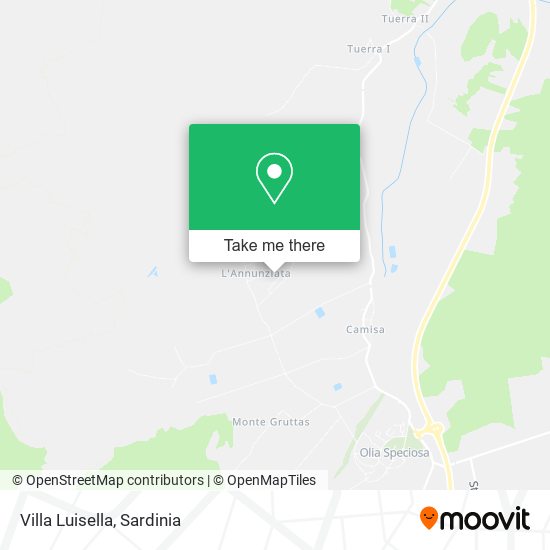 Villa Luisella map