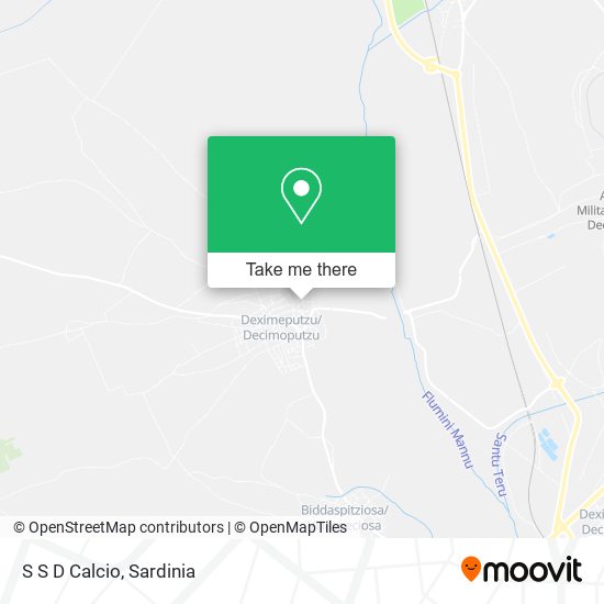 S S D Calcio map