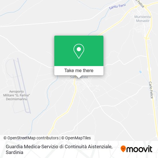 Guardia Medica-Servizio di Continuità Aistenziale map