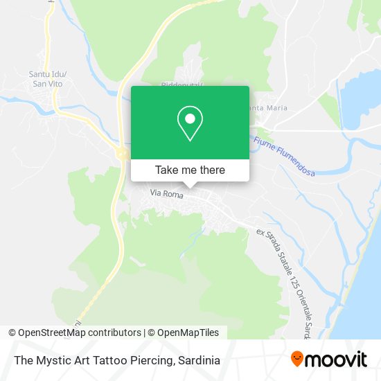 The Mystic Art Tattoo Piercing map