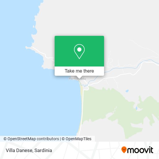 Villa Danese map