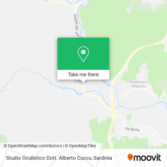 Studio Oculistico Dott. Alberto Cuccu map