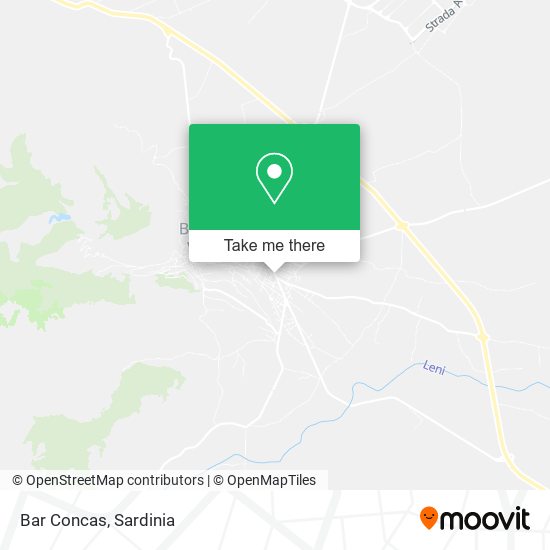 Bar Concas map