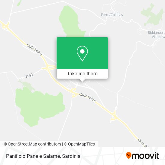 Panificio Pane e Salame map