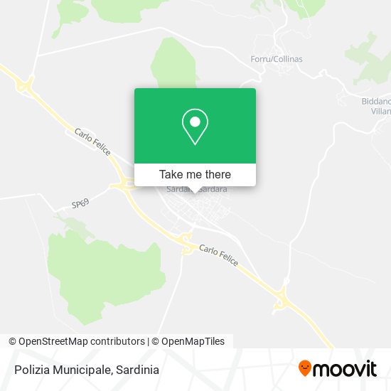 Polizia Municipale map