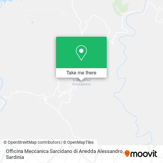 Officina Meccanica Sarcidano di Anedda Alessandro map