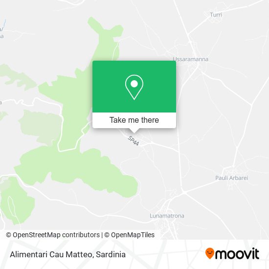 Alimentari Cau Matteo map