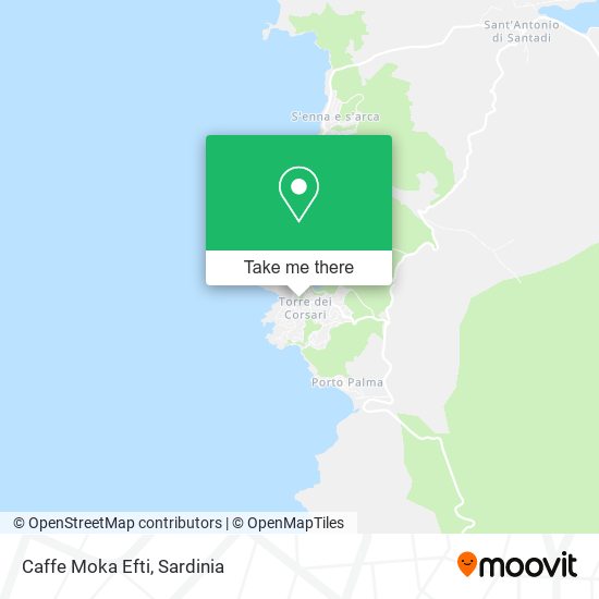 Caffe Moka Efti map