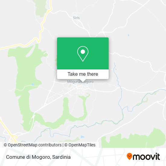 Comune di Mogoro map