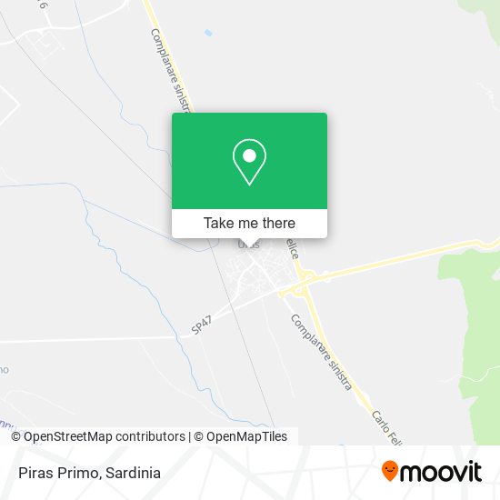 Piras Primo map
