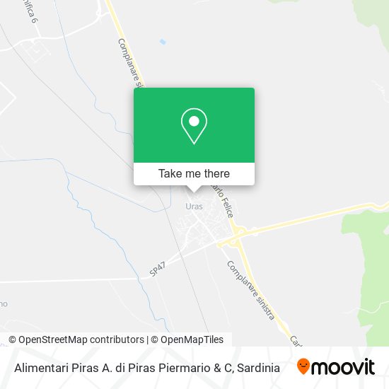 Alimentari Piras A. di Piras Piermario & C map
