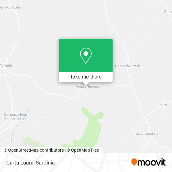 Carta Laura map