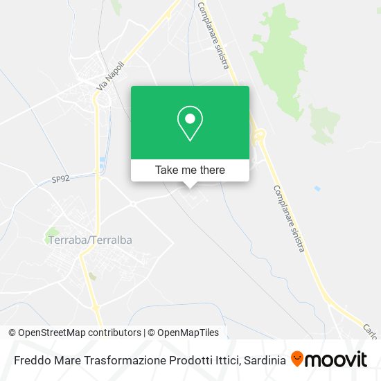 Freddo Mare Trasformazione Prodotti Ittici map