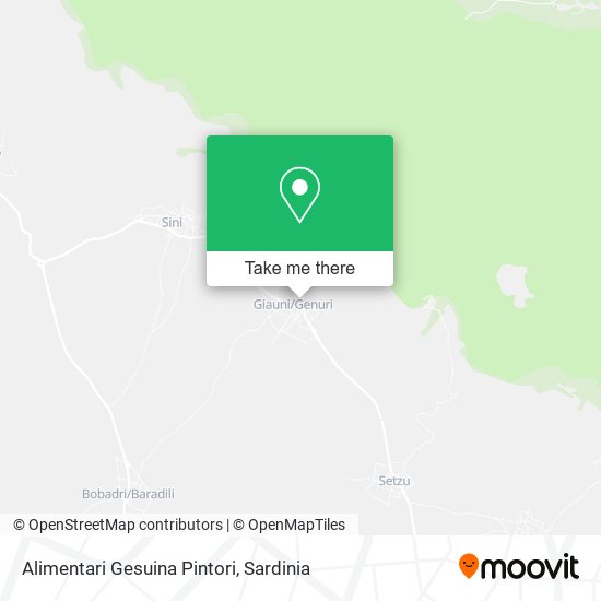 Alimentari Gesuina Pintori map