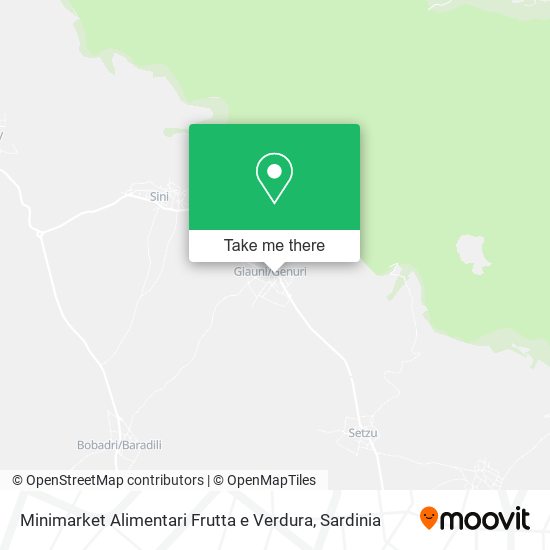 Minimarket Alimentari Frutta e Verdura map