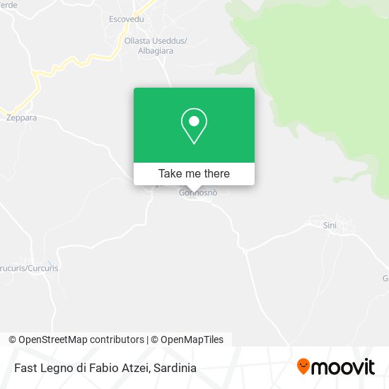 Fast Legno di Fabio Atzei map