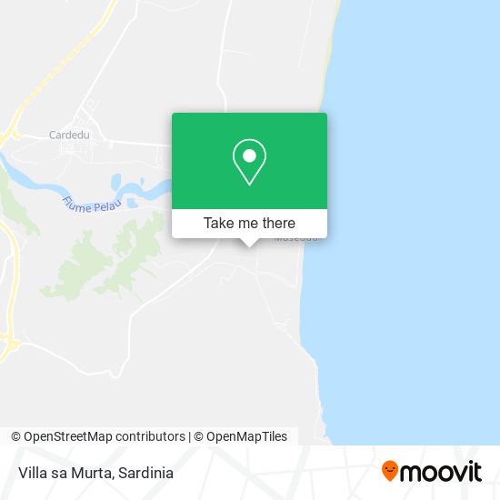 Villa sa Murta map