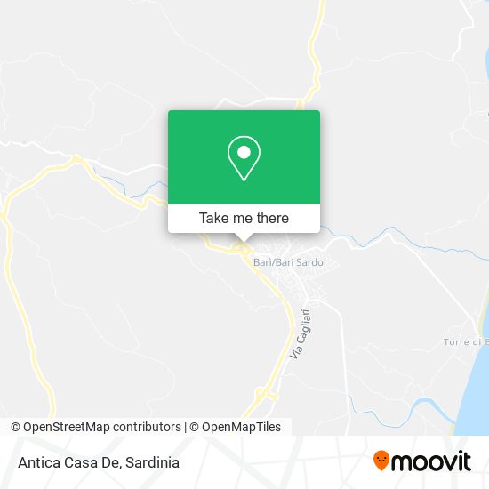 Antica Casa De map