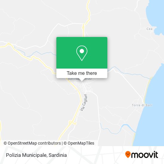 Polizia Municipale map