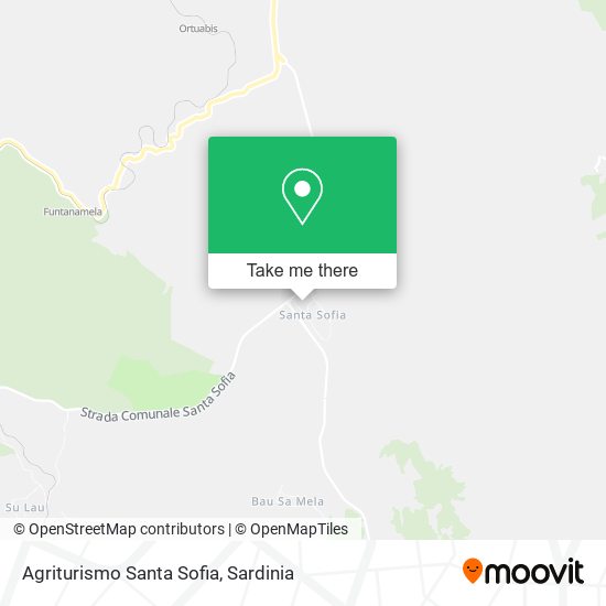 Agriturismo Santa Sofia map