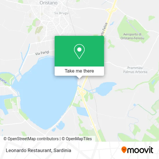 Leonardo Restaurant map